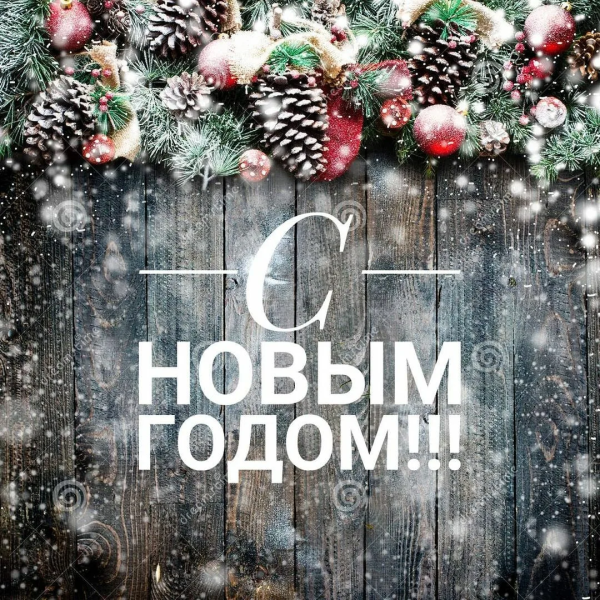 Поздравляем с наступающим Новым Годом и Рождеством! (2024 - 2025 г.)